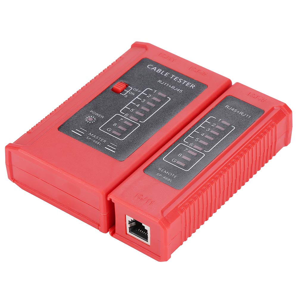 Oumefar Netzwerk Kabeltester RJ45 RJ11 netzwerktester Kabel Patchkabel-Tester Ethernet Durchgangstester LAN-Netzwerk tester Automatisches Drahtnetzwerk-Test-Tool Oumefar Netzwerk Kabeltester RJ45 RJ11 netzwerktester Kabel Patchkabel-Tester Ethernet Durchgangstester LAN-Netzwerk tester Automatisches Drahtnetzwerk-Test-Tool von Oumefar