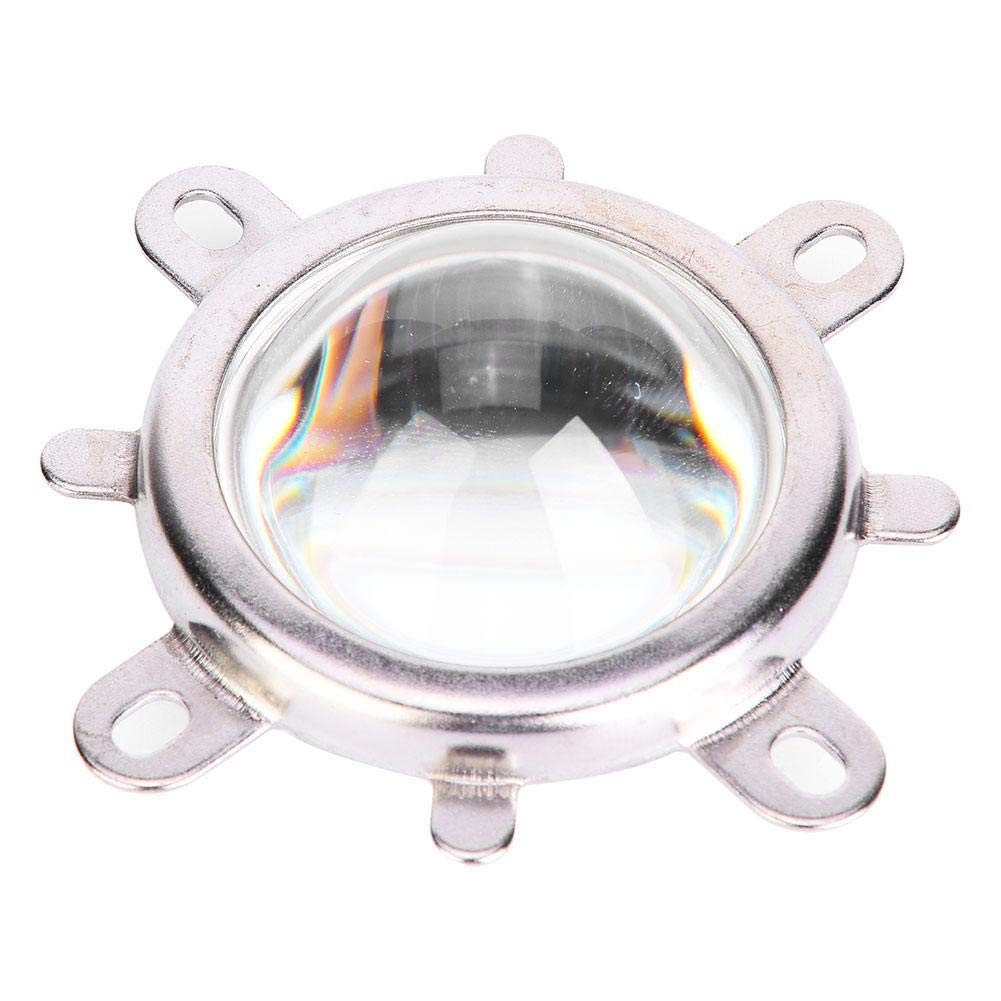 Oumefar Reflector Collimator Cup Reflector Base Optische Glaslinsen-Sets Feste Halterung Hochtemperaturbeständig 1Set für 20-100W LED-Licht(Beam Angle 60°) von Oumefar