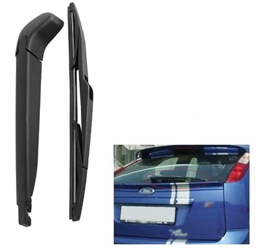 Outbit Auto Auto Heckscheibe Scheibenwischerarm & Blatt Scheibenwischer Wischerarmblätter für Ford Focus MK2 2004–2013, Kunststoff, Schwarz Outbit Auto Auto Heckscheibe Scheibenwischerarm & Blatt Scheibenwischer Wischerarmblätter für Ford Focus MK2 2004–2013, Kunststoff, Schwarz von Outbit