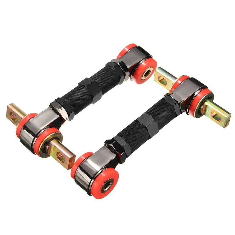 1 Paar Einstellbare Racing Hinterradaufhängung Sturzkontrolle AR&ms Kit Kompatibel Mit Hon&da Ci*vic 5color(Black) von Ouxk