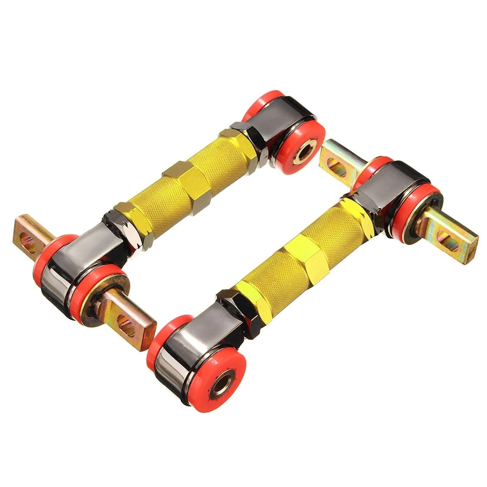 1 Paar Einstellbare Racing Hinterradaufhängung Sturzkontrolle AR&ms Kit Kompatibel Mit Hon&da Ci*vic 5color(Gold) von Ouxk
