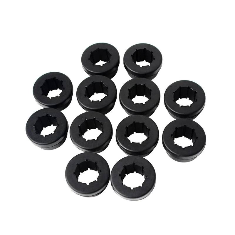 12Pcs Lower Control AR&m Rear Camber Bushings Direkter Ersatz Schwarz Kompatibel Mit SKU&nk2 Eg EK DC von Ouxk