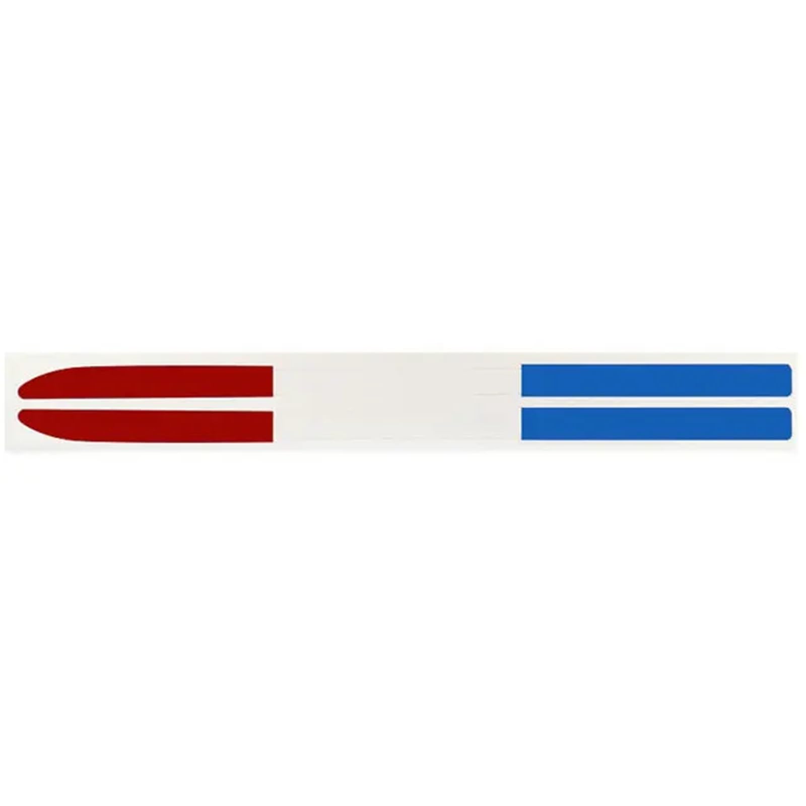 19CM 2PCS Auto Aufkleber Streifen Reflektierende Dekoration for Rückspiegel(France) von Ouxk
