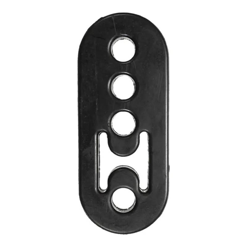 1pc Auspuff Auto Kleiderbügel 12mm 4 Löcher Halterungen Aufhänger Hinten Gummi Schalldämpfer Aufhänger B0t5 von Ouxk