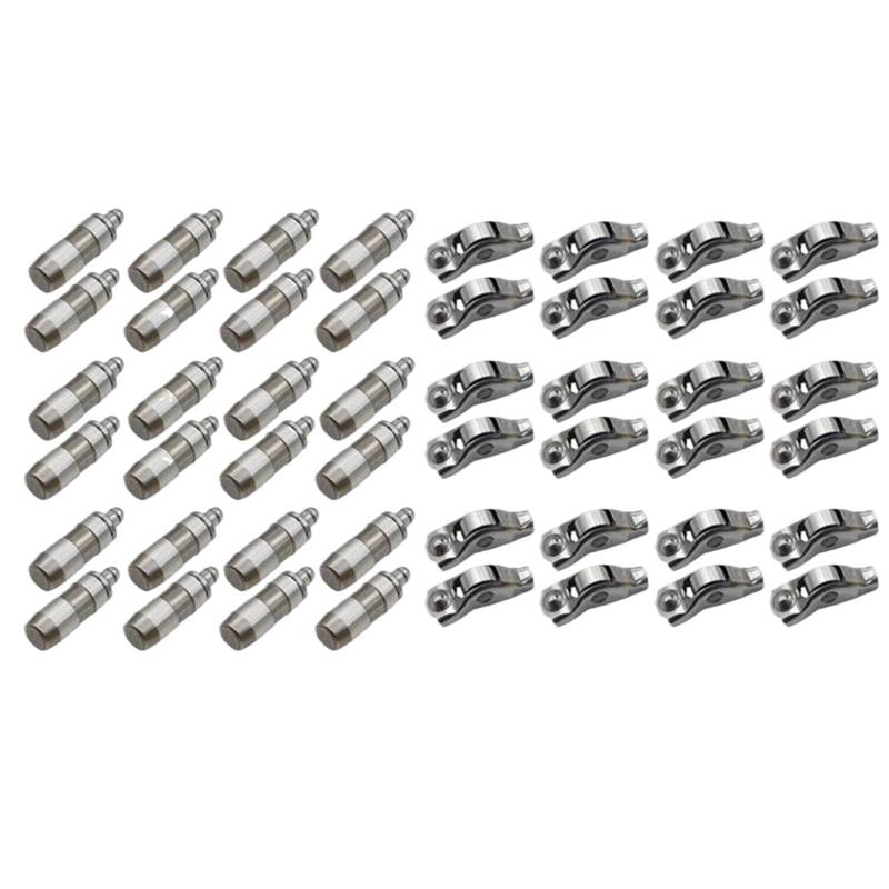 24 Set Auto Kipphebel & Heber Kompatibel Mit Fo&rd F150 Mus&Tang 4,6L 5,4L 3V FL&EX 3L3Z6564BA 5L1Z6500A Teile von Ouxk