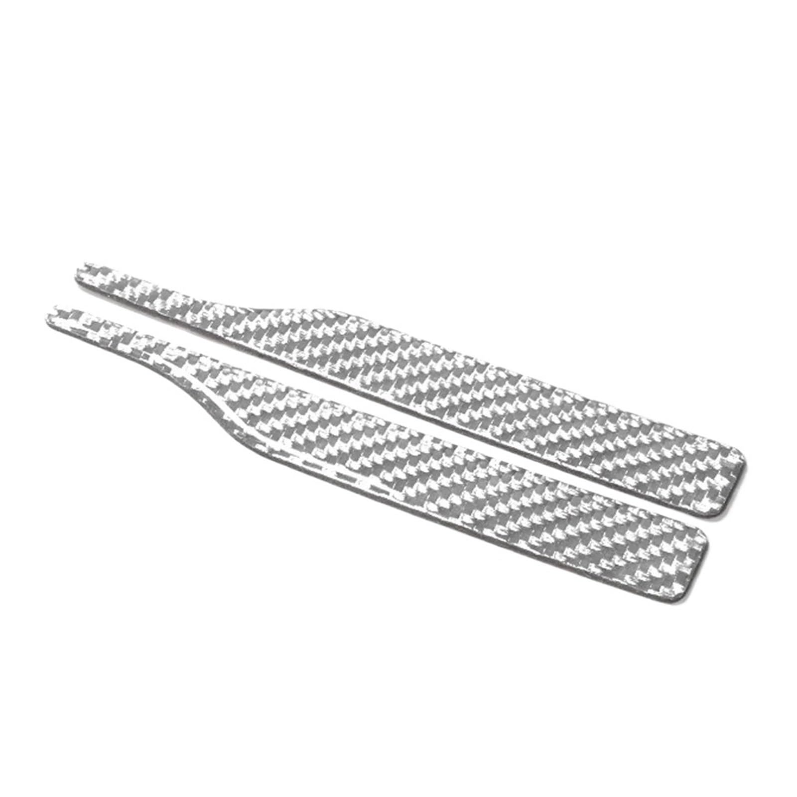 2Pcs Rückspiegel Kratzschutz Aufkleber Wasserdicht Rückspiegel Schutz Crash Protector Aufkleber Dekor(Silver) von Ouxk