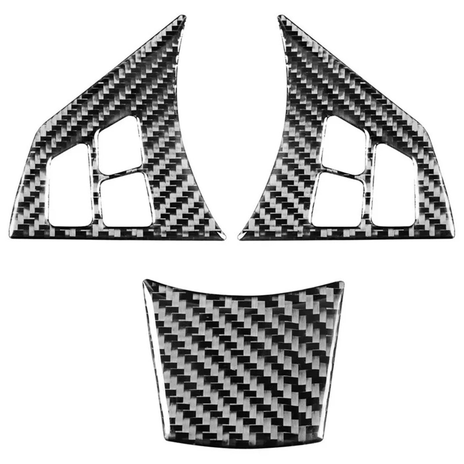 3-teilige Lenkradabdeckung Aus Kohlefaser for Das Auto, Kompatibel Mit BM&W* 6er-Serie E63 E64 2004–2010 3-teilige Lenkradabdeckung Aus Kohlefaser for Das Auto, Kompatibel Mit BM&W* 6er-Serie E63 E64 2004–2010 von Ouxk