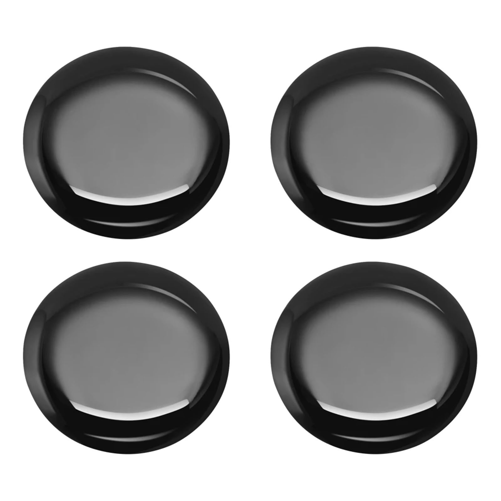 4Pcs 20mm Auto Schloss Schlüsselloch Aufkleber Dekoration Schutz(Black) von Ouxk