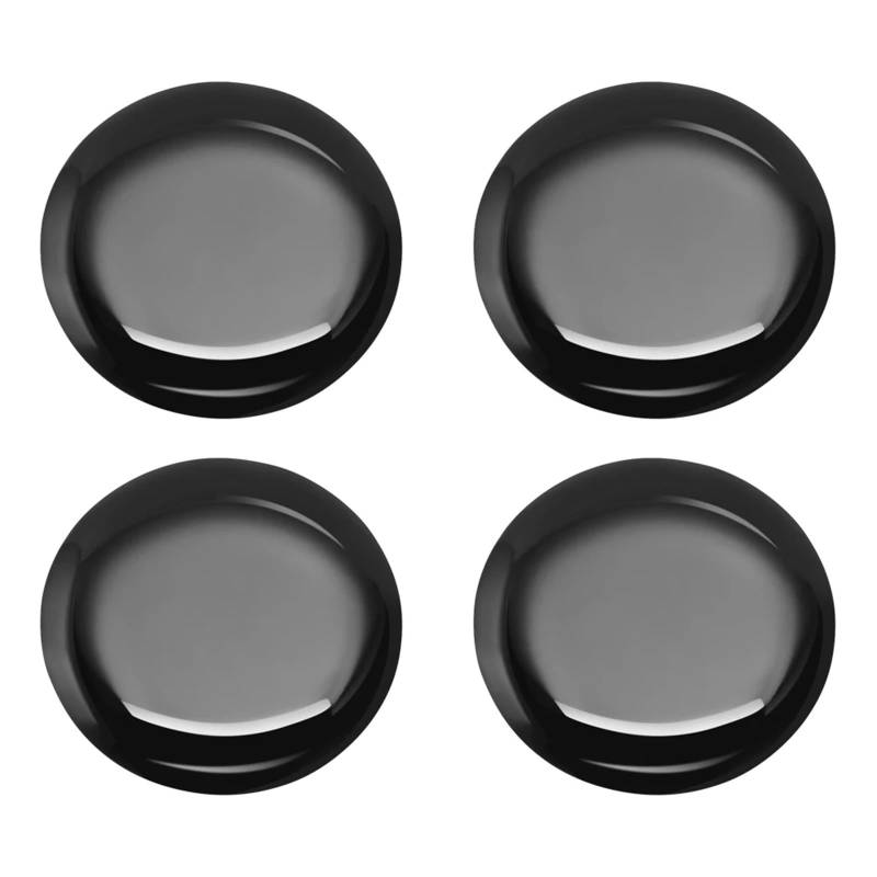 4Pcs 20mm Auto Schloss Schlüsselloch Aufkleber Dekoration Schutz(Black) von Ouxk