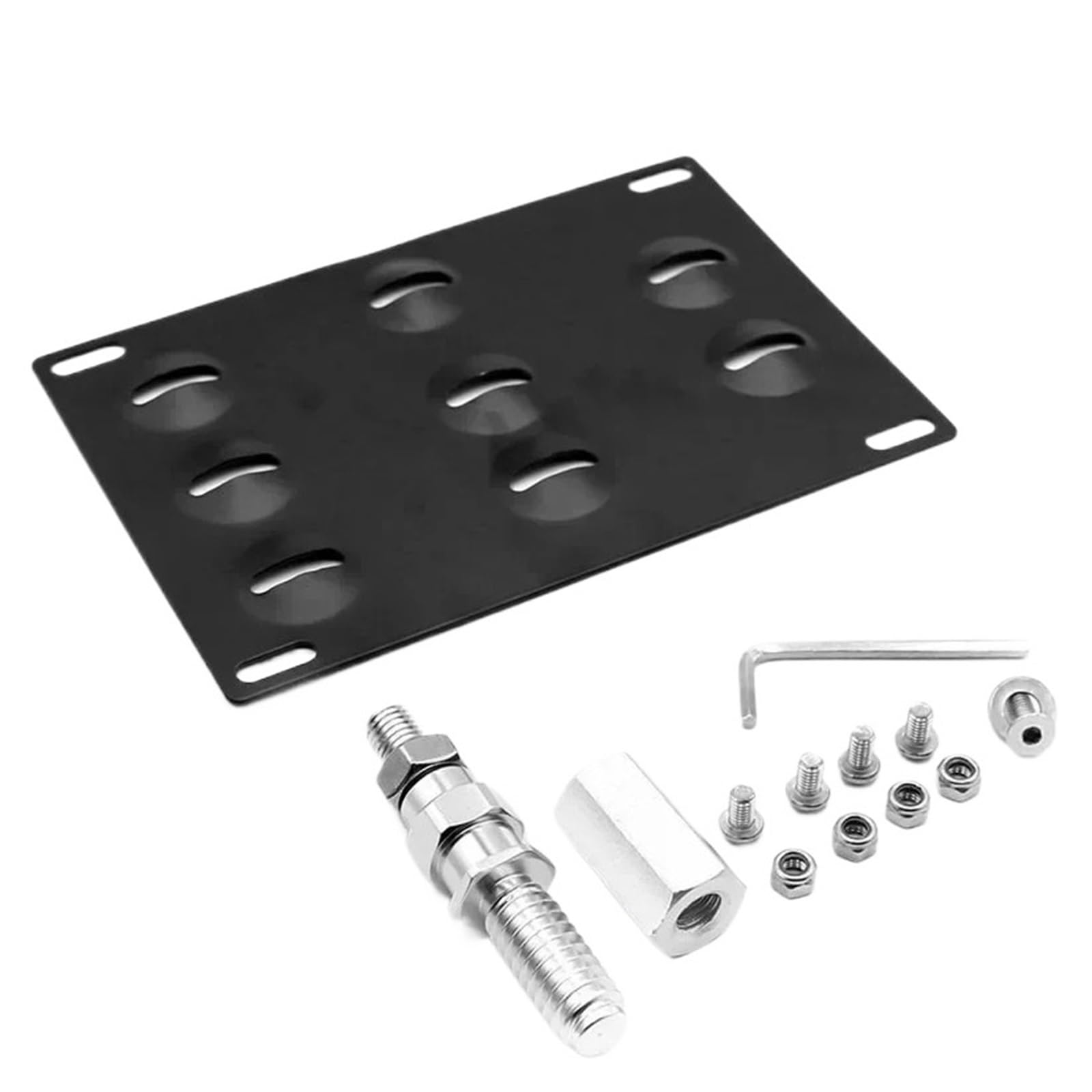 Auto Kennzeichen Montage Kit Aluminium Vorderen Stoßfänger Kennzeichen Halterung Halter Auto Kennzeichen Montage Kit Aluminium Vorderen Stoßfänger Kennzeichen Halterung Halter von Ouxk