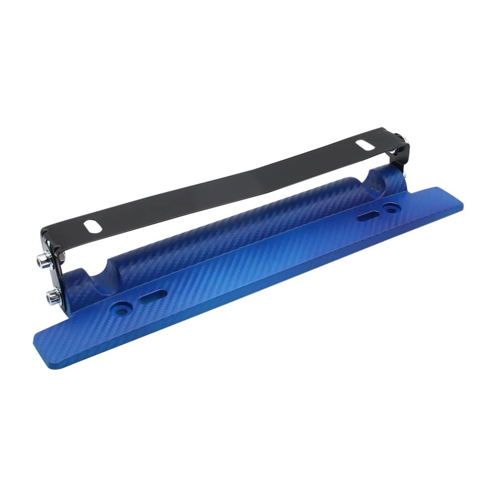 Auto Kennzeichenhalter Carbon Fiber Muster Auto Kennzeichenhalter Autoteile Zubehör(Blue) von Ouxk
