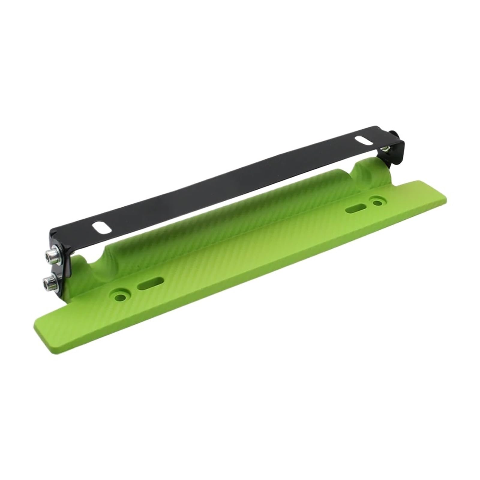 Auto Kennzeichenhalter Carbon Fiber Muster Auto Kennzeichenhalter Autoteile Zubehör(Green) von Ouxk