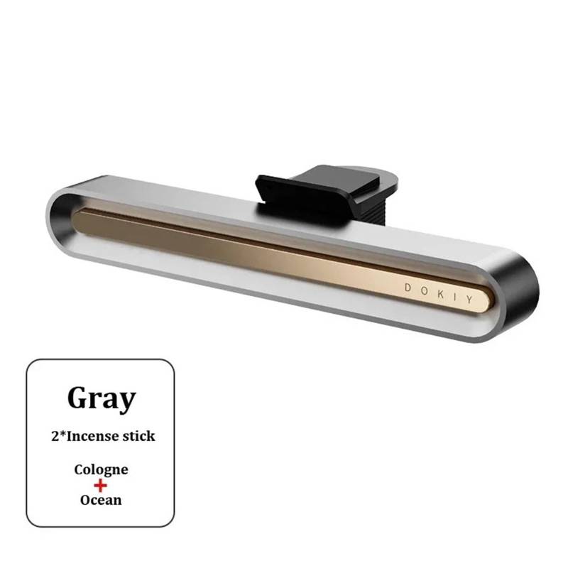 Auto-Lufterfrischer, Kompatibel Mit Modell 3 Y, Armaturenbrett-Luftreiniger, Aromatherapie-Dekoration(Grey) von Ouxk