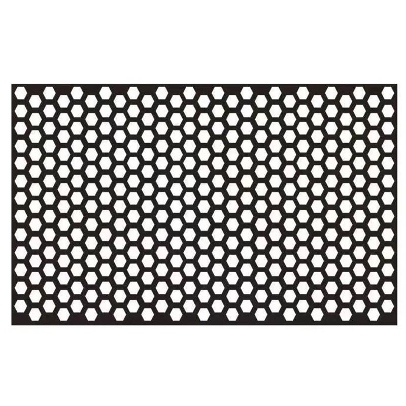 Auto Wabenaufkleber Auto Stilvolle Rücklichter DIY Hohlschutz Aufkleber 48 * 30cm(1 PCS) von Ouxk
