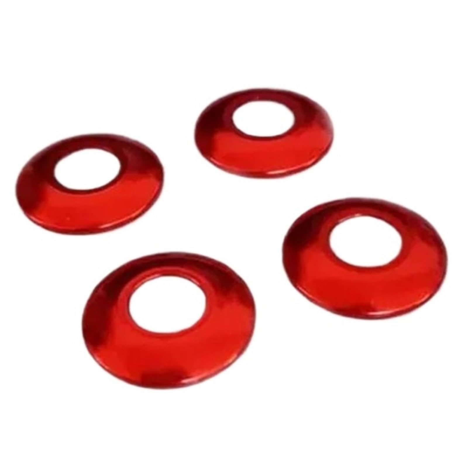 Autotürschlossknopf, Türriegel-Dekorationsabdeckung, Zieraufkleber, Kompatibel Mit BM&W 3er-Serie Z3 E36(Red) von Ouxk