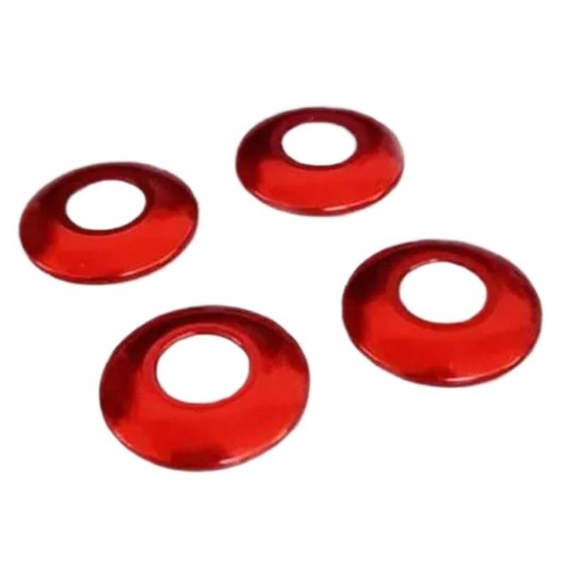Autotürschlossknopf, Türriegel-Dekorationsabdeckung, Zieraufkleber, Kompatibel Mit BM&W 3er-Serie Z3 E36(Red) von Ouxk