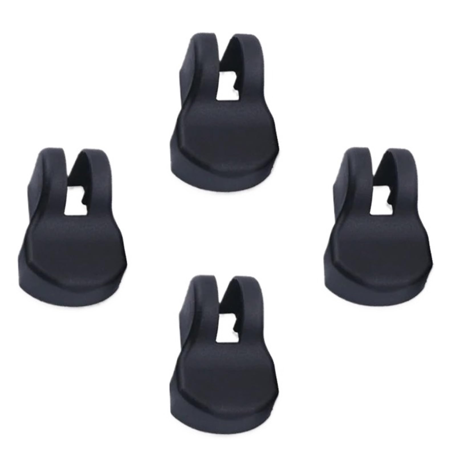 Autozubehör Auto Carbon Fiber Muster Tür Begrenzung Stopper Abdeckung(Black) von Ouxk