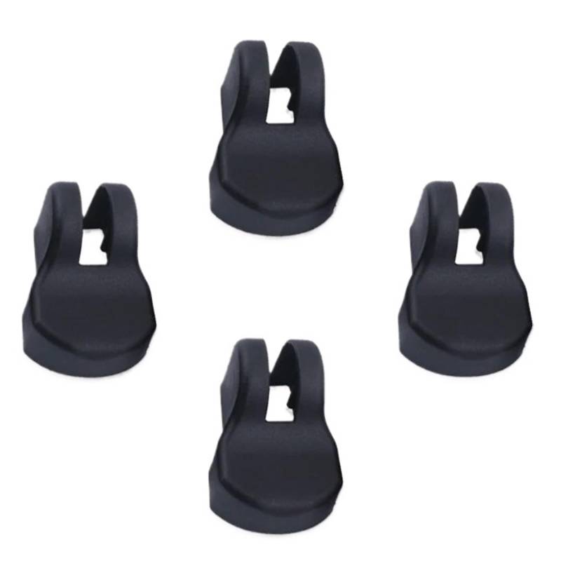 Autozubehör Auto Carbon Fiber Muster Tür Begrenzung Stopper Abdeckung(Black) von Ouxk