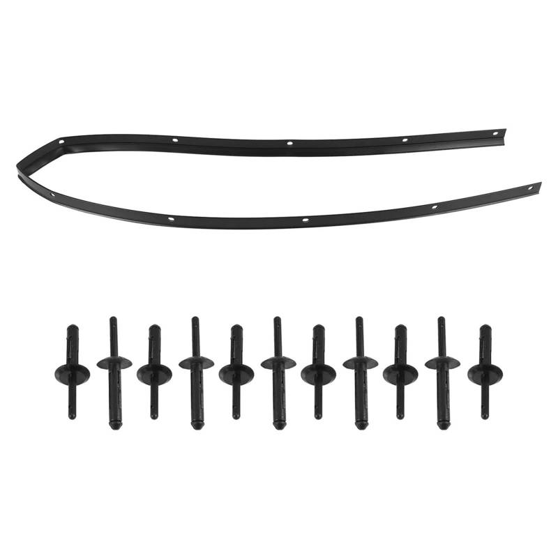 Front Fascia Stoßstange Haube Dichtung Wasserdicht Mit Nieten Kompatibel Mit Do&dge * Cha&llenger * 2008-2019 68051392AB 68051392AA von Ouxk