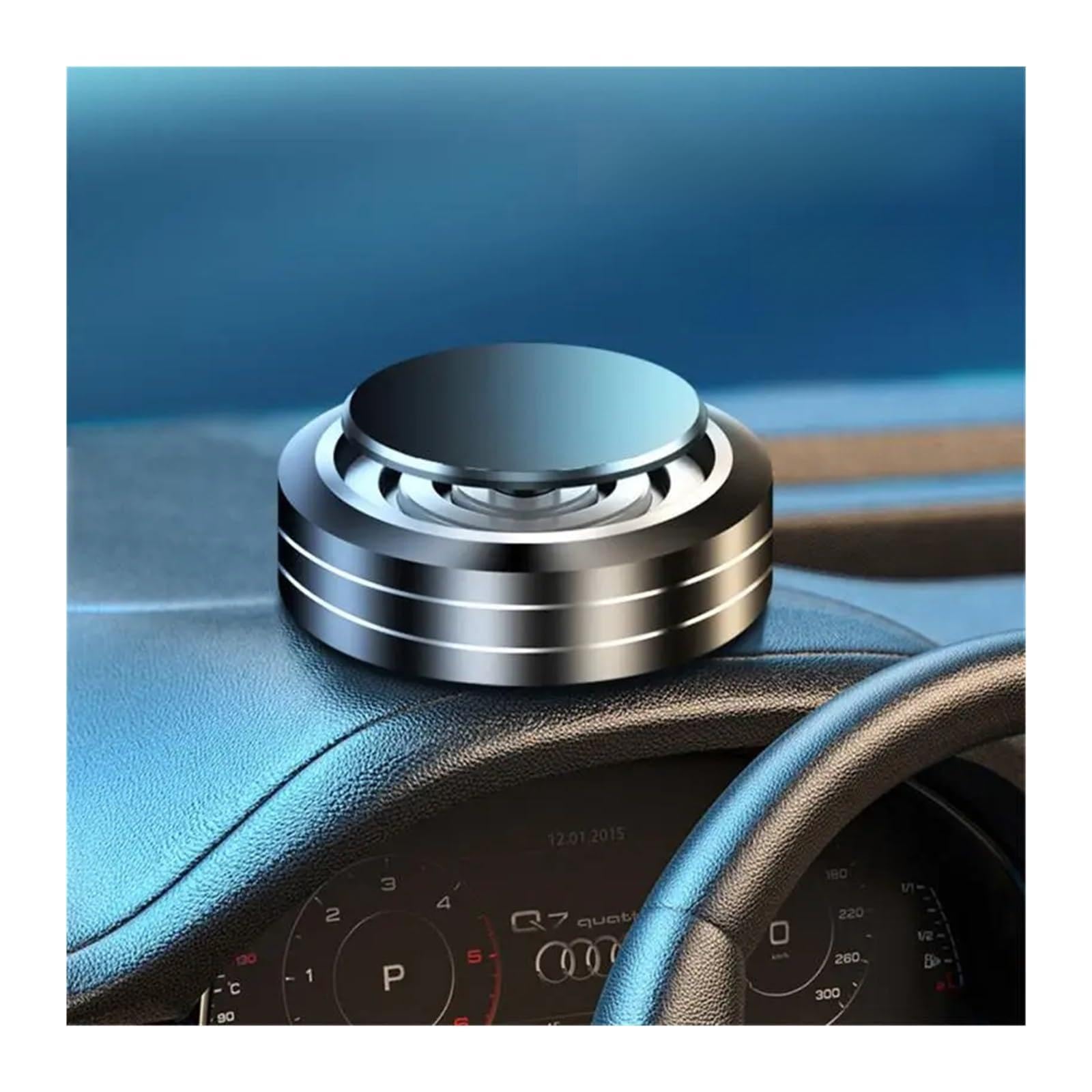 Kreative Neue Langlebige Duft Auto Parfüm Ornamente Aluminiumlegierung Auto Fliegende Untertasse Aromatherapie Auto(Style A) von Ouxk