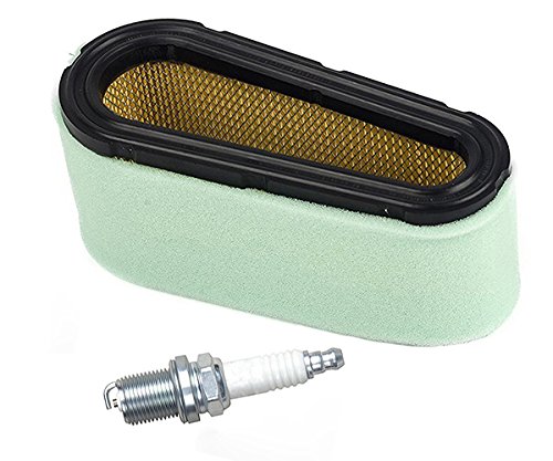 Carkio 496894 Air Filter with Pre Filter Compatible with Briggs & Stratton 12.5-17 HP Single Cylinder Engines Compatible with 496894S 493909 5053H 272403S 272403 von Carkio