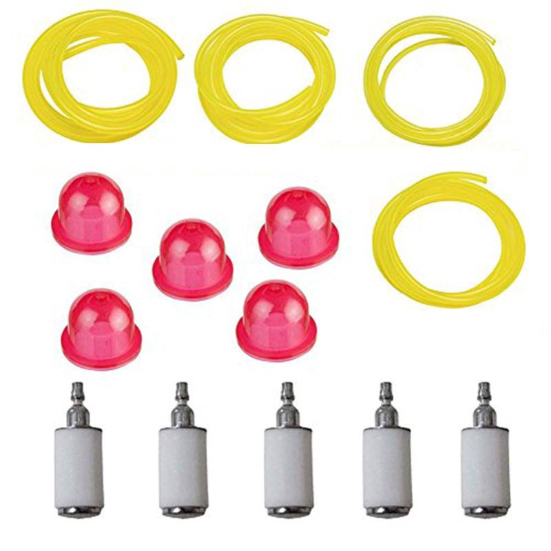 OuyFilters OxoxO 530069599 530095646 Kraftstofffilter mit Kraftstoffleitung und 530058709 Primer für PP338PT PP333 FL1500 Poulan Cratman Weed Eater Fadentrimmer von Guoml