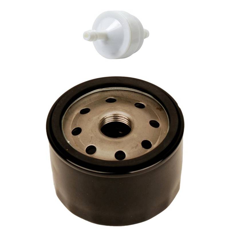 OxoxO 492932 492056 492932S 695396 696854 AM125424 Oil Filter with 394358 394358S AM38708 Fuel Filter for Lawn Mower von Carkio