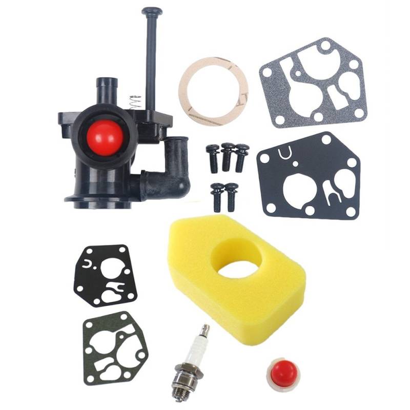 OxoxO Carburetor with Air Filter 698369 for Briggs & Stratton 795477 795469 794147 699660 794161 498811 von Carkio