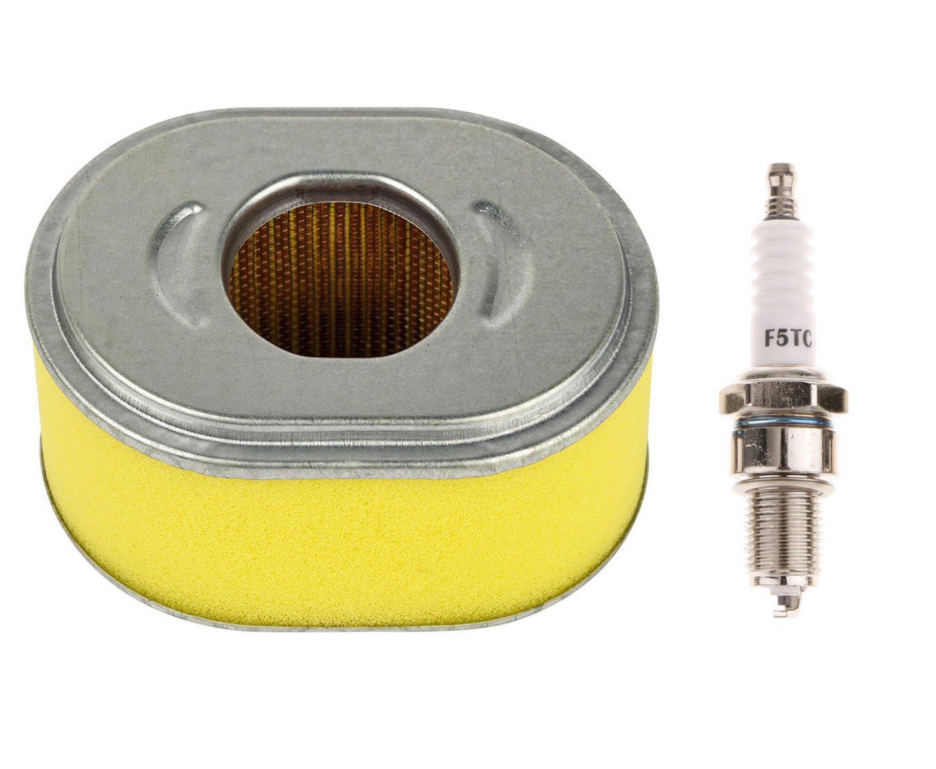 OxoxO New Air Filter Spark Plug Kit Compatible with Honda GX110 GX120 Engine New Compatible with 17210-ZE0-822/17210-ZE0-820/17210-ZE0-505 OxoxO New Air Filter Spark Plug Kit Compatible with Honda GX110 GX120 Engine New Compatible with 17210-ZE0-822/17210-ZE0-820/17210-ZE0-505 von WEISI