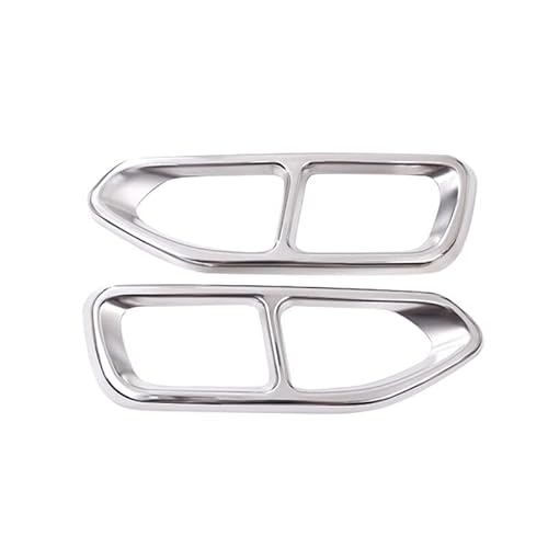 Auto-Heck-Hals-Verkleidung für BMW 7er-Serie G11 G12 730740750li 16-18 Edelstahl Auto Endschalldämpfer Auspuffrohr Ausgang Abdeckung Teile von OuyOo