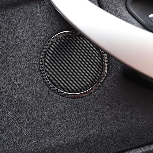 OuyOo 4 x Auto-Tür-Dekorations-Ring-Aufkleber für BMW 3er 4er F30 F33 F36 2013–2018 Autozubehör von OuyOo