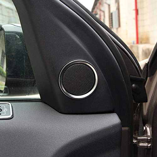 OuyOo Für Land Rover Discovery Sport L550 2020 Auto Styling ABS Chrom Drehen Tür Lautsprecher Abdeckung Ring Verkleidung Innenzubehör OuyOo Für Land Rover Discovery Sport L550 2020 Auto Styling ABS Chrom Drehen Tür Lautsprecher Abdeckung Ring Verkleidung Innenzubehör von OuyOo