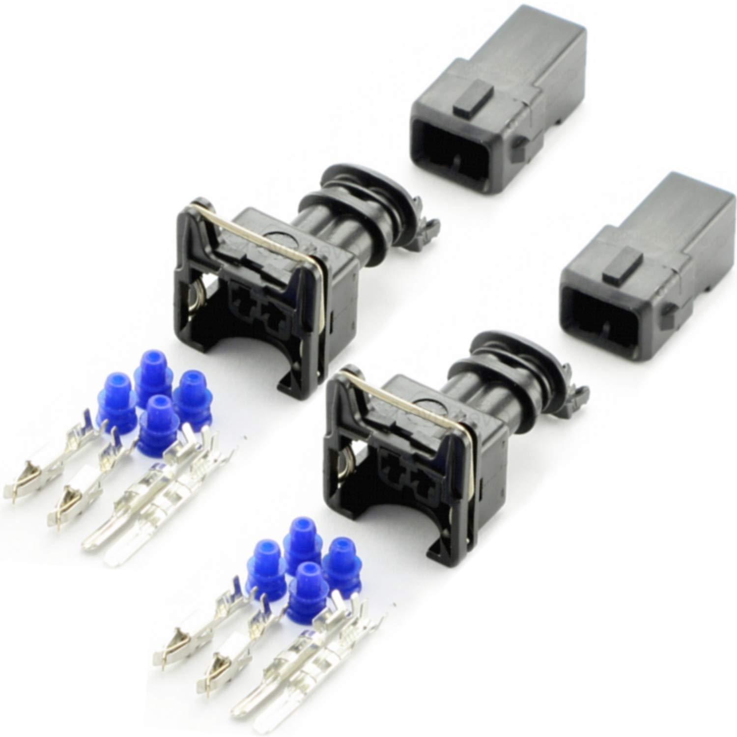 Overdrive-Racing 2x Reparatur Ersatz Stecker Einspritzdüse Einspritzventil Männlich Weiblich Passend Für Bosch EV1 037906240 1287013003 Overdrive-Racing 2x Reparatur Ersatz Stecker Einspritzdüse Einspritzventil Männlich Weiblich Passend Für Bosch EV1 037906240 1287013003 von Overdrive-Racing