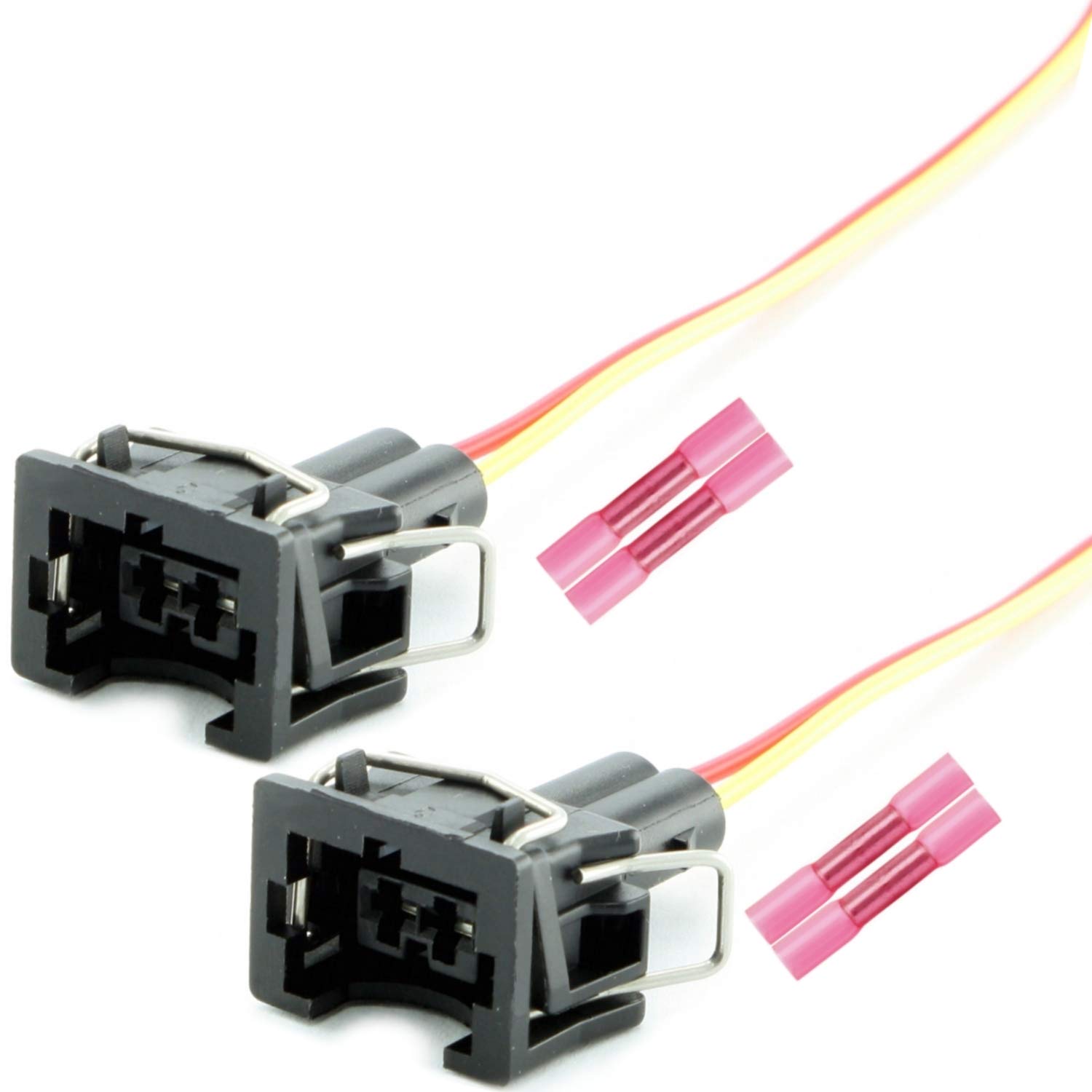 Overdrive-Racing 2x Reparatur Stecker Kabel Einspritzdüse Einspritzventil Universalstecker Passend Für Bosch EV1 037906240 037 906 240 Overdrive-Racing 2x Reparatur Stecker Kabel Einspritzdüse Einspritzventil Universalstecker Passend Für Bosch EV1 037906240 037 906 240 von Overdrive-Racing