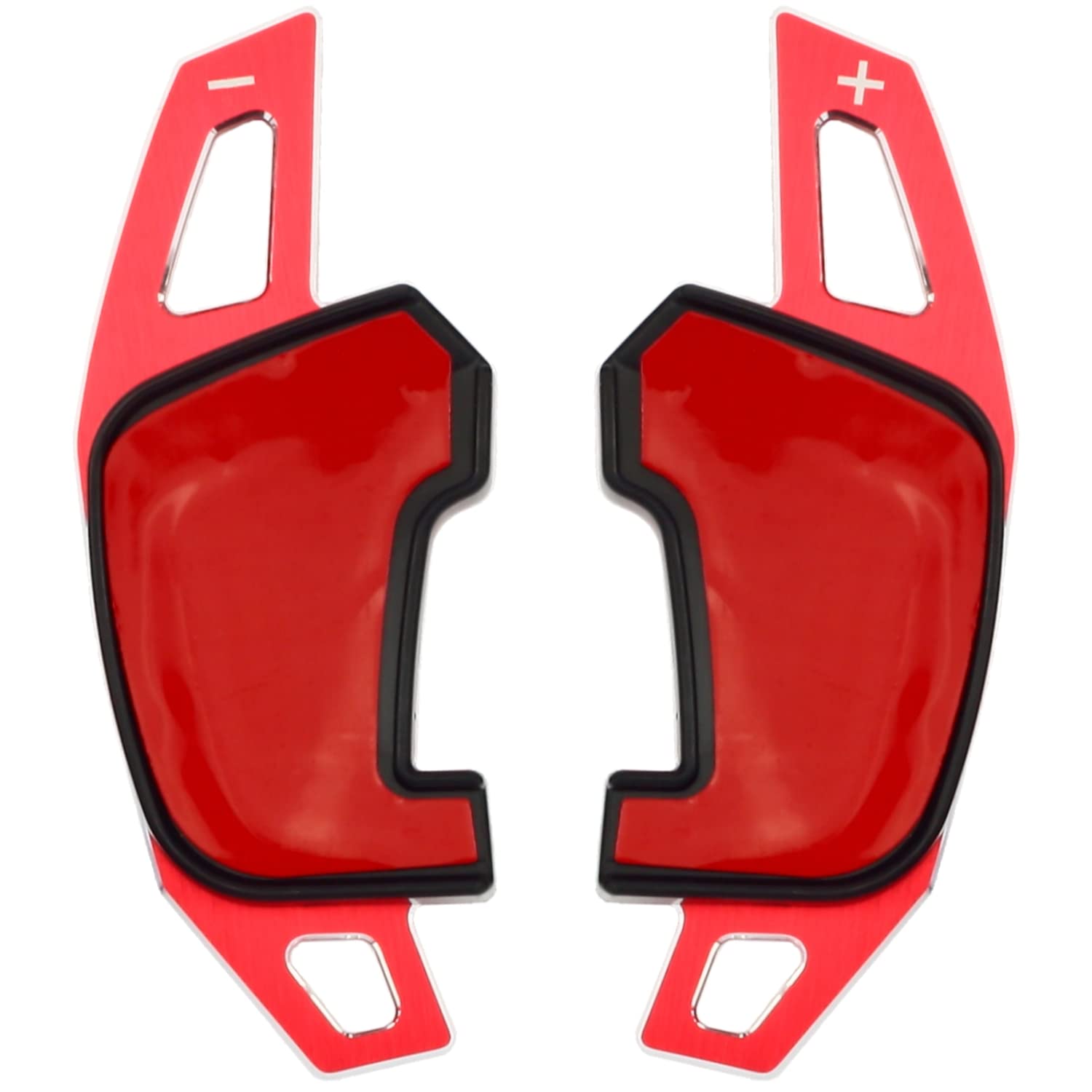 Overdrive-Racing Schaltwippen Verlängerung Kompatibel mit VW Golf 7 GTI GTD R TCR Scirocco T-ROC Arteon Alu Rot Typ-B Overdrive-Racing Schaltwippen Verlängerung Kompatibel mit VW Golf 7 GTI GTD R TCR Scirocco T-ROC Arteon Alu Rot Typ-B von Overdrive-Racing