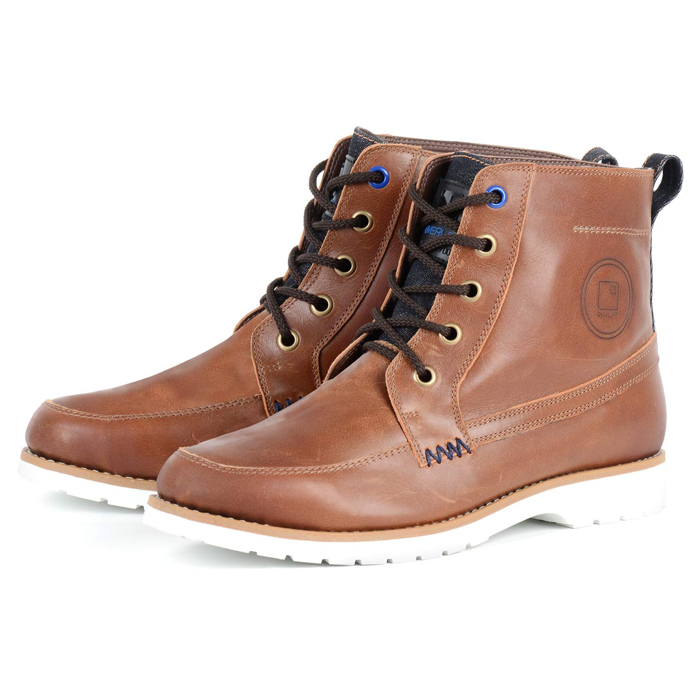 Overlap OVS-11-H-WOOD45 Ovp-11 Herrenschuhe, Braun, Größe 45 von Overlap