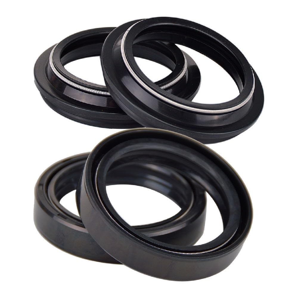 43x55x11 Vorderradgabel Federungsdämpfer Öldichtung Staubschutz for FZ6S FZ-6S FZ6 S2 FZ-6 FZ 6 6S FZS600 FAZER FZS 600 (Color : 2xOil seal 2xcover) von OwlKay