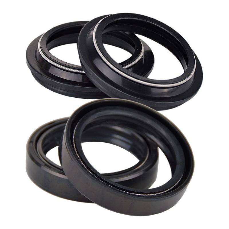 43x55x11 Vorderradgabel Federungsdämpfer Öldichtung Staubschutz for FZ6S FZ-6S FZ6 S2 FZ-6 FZ 6 6S FZS600 FAZER FZS 600 (Color : 2xOil seal 2xcover) von OwlKay