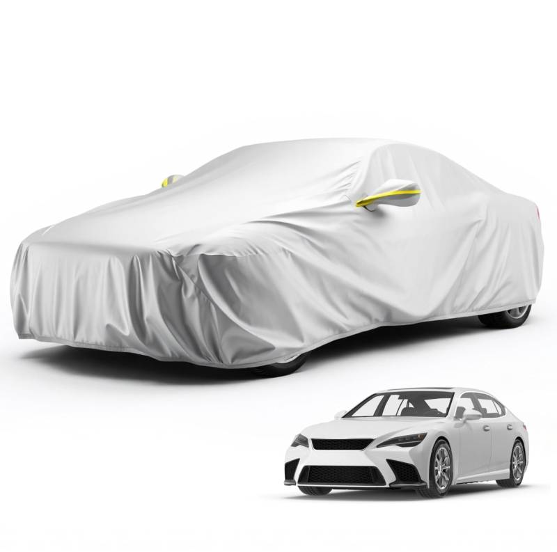 Universal Autoschutzhülle - wasserdicht - Autoplane Garage Auto & Autoabdeckung - Abdeckplane & Abdeckung von Auto, PKW - Fahrzeug - 470 x 180 x 150 cm von OwnWheel