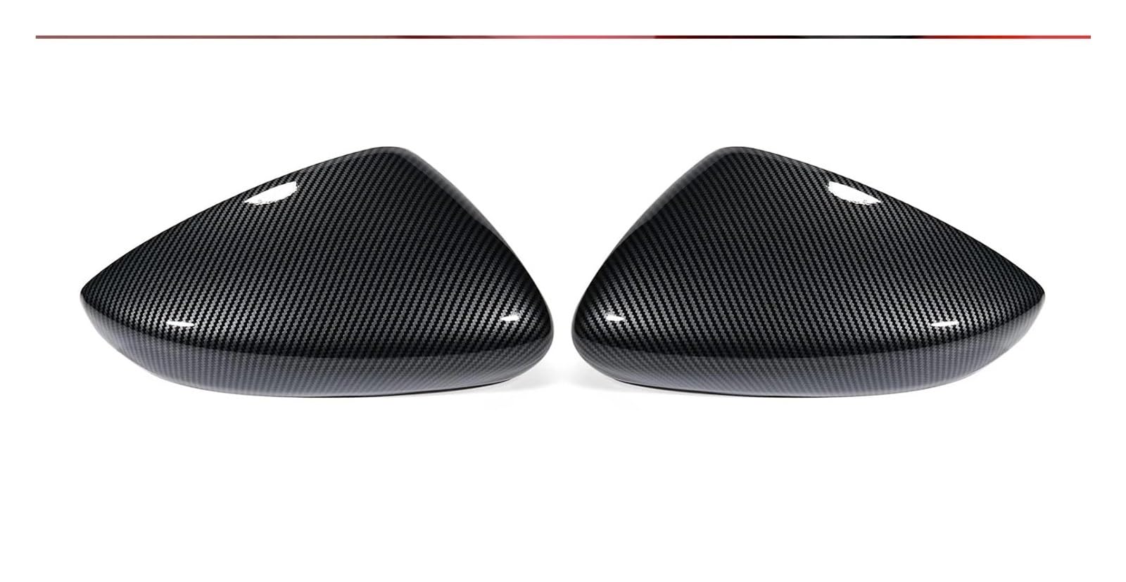 Auto Spiegelkappen Für Mazda 3 Für Axela 2019 2020 2021 2022 2023 Auto Rückspiegel Abdeckung Auto Außen Zubehör Seitenspiegel Spiegelkappen(No Horn Carbon) von Oxektgb
