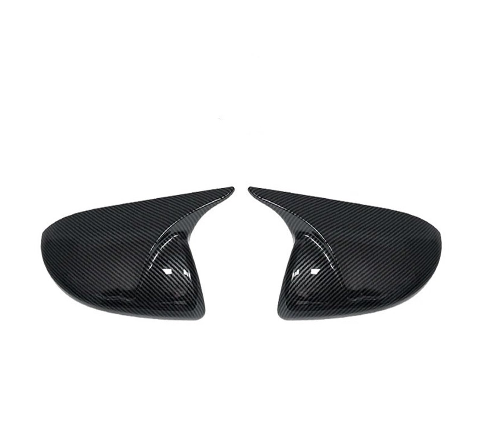 Auto Spiegelkappen Für Mazda 3 Für Mazda 2 2009 2010 2011 2012 2013 Auto Rückspiegel Abdeckung Auto Exterior Zubehör Seitenspiegel Spiegelkappen(Carbon fiber pattern) von Oxektgb