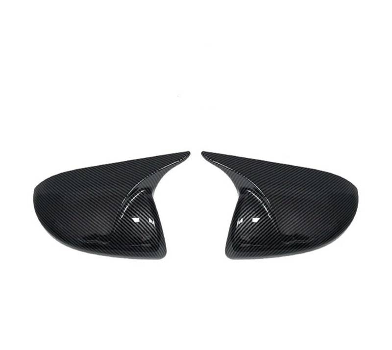 Auto Spiegelkappen Für Mazda 3 Für Mazda 2 2009 2010 2011 2012 2013 Auto Rückspiegel Abdeckung Auto Exterior Zubehör Seitenspiegel Spiegelkappen(Carbon fiber pattern) von Oxektgb