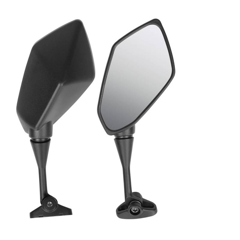 Motorrad Rückspiegel Für CBR600RR 2003-2011 Für CBR900 1998-2003 Für CBR1000RR 2004-2007 Motorrad-Rückspiegel(Black) von Oxektgb