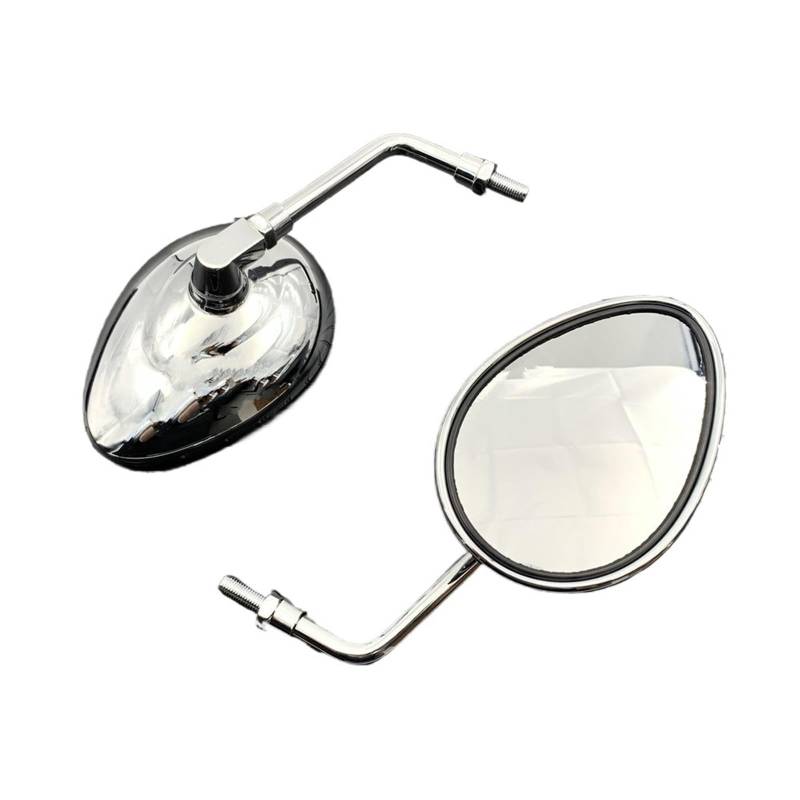 Motorrad Rückspiegel Für Indian Für Chief Für Chieftain Für Scout Für Roadmaster Motorrad Lenker Montage Rückansicht Seitenspiegel(Chrome) von Oxektgb