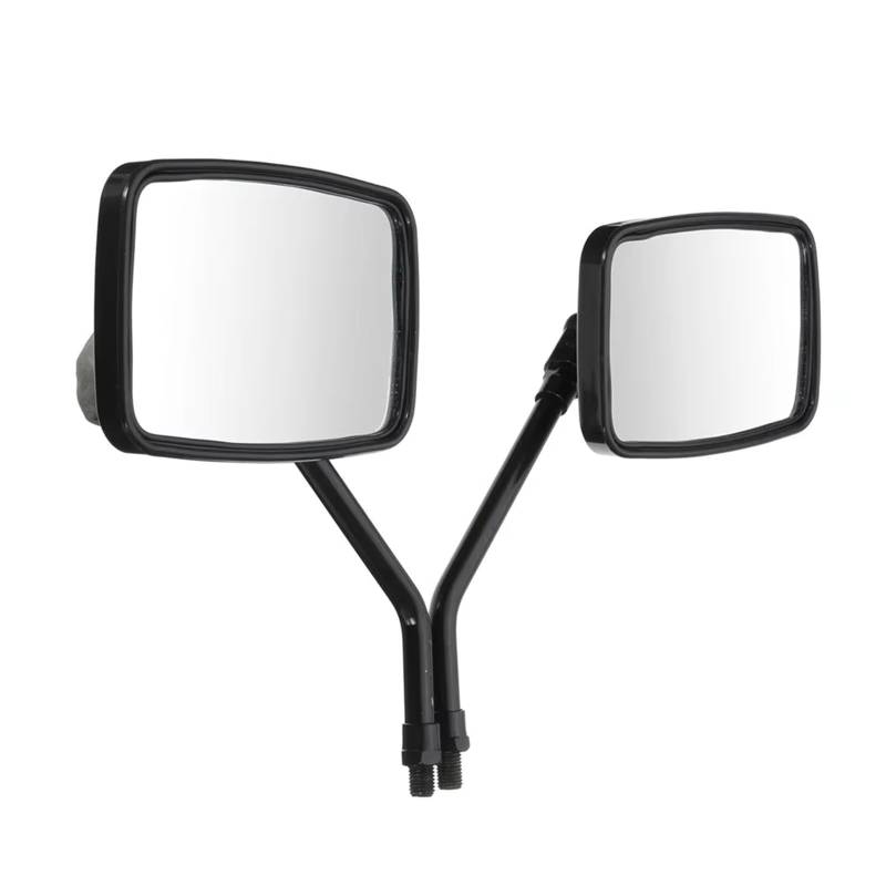 Motorrad Rückspiegel Für Kawasaki VN2000 Für Vulcan VN1600 VN1500 VN900 VN800 VN400 Universal 10mm Rechteck Motorrad Rückspiegel von Oxektgb