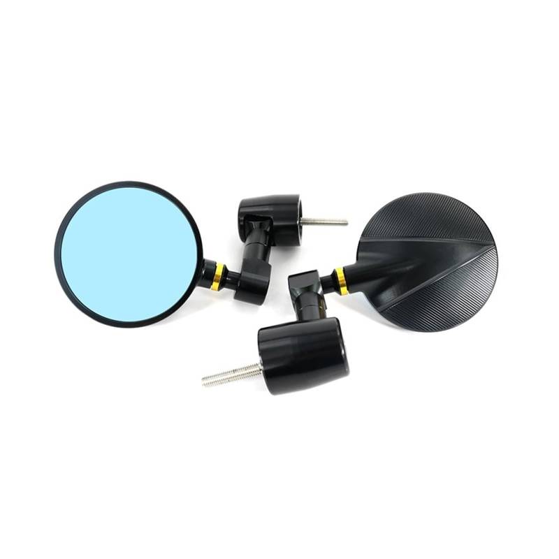 Motorrad Rückspiegel Für MT-07 Für FZ-07 Für FZ-09 Für MT-10 Für XJ 6 Für DIVERSION Motorradzubehör Lenker Rückspiegel Seite(Yellow) von Oxektgb