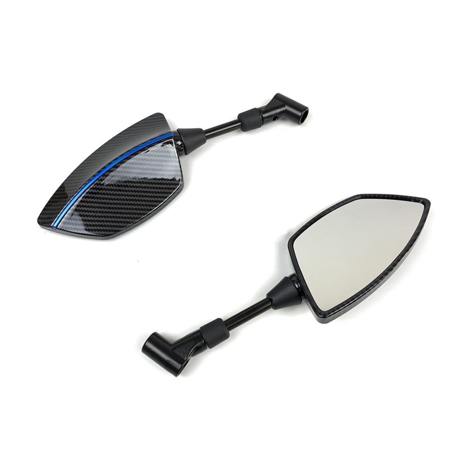 Motorrad Rückspiegel Für MT01 Für MT03 Für MT07 Für MT09 Für Tracer Für Tenere FJ09 Für MT10 Motorradzubehör Seitenrückspiegel(A) von Oxektgb