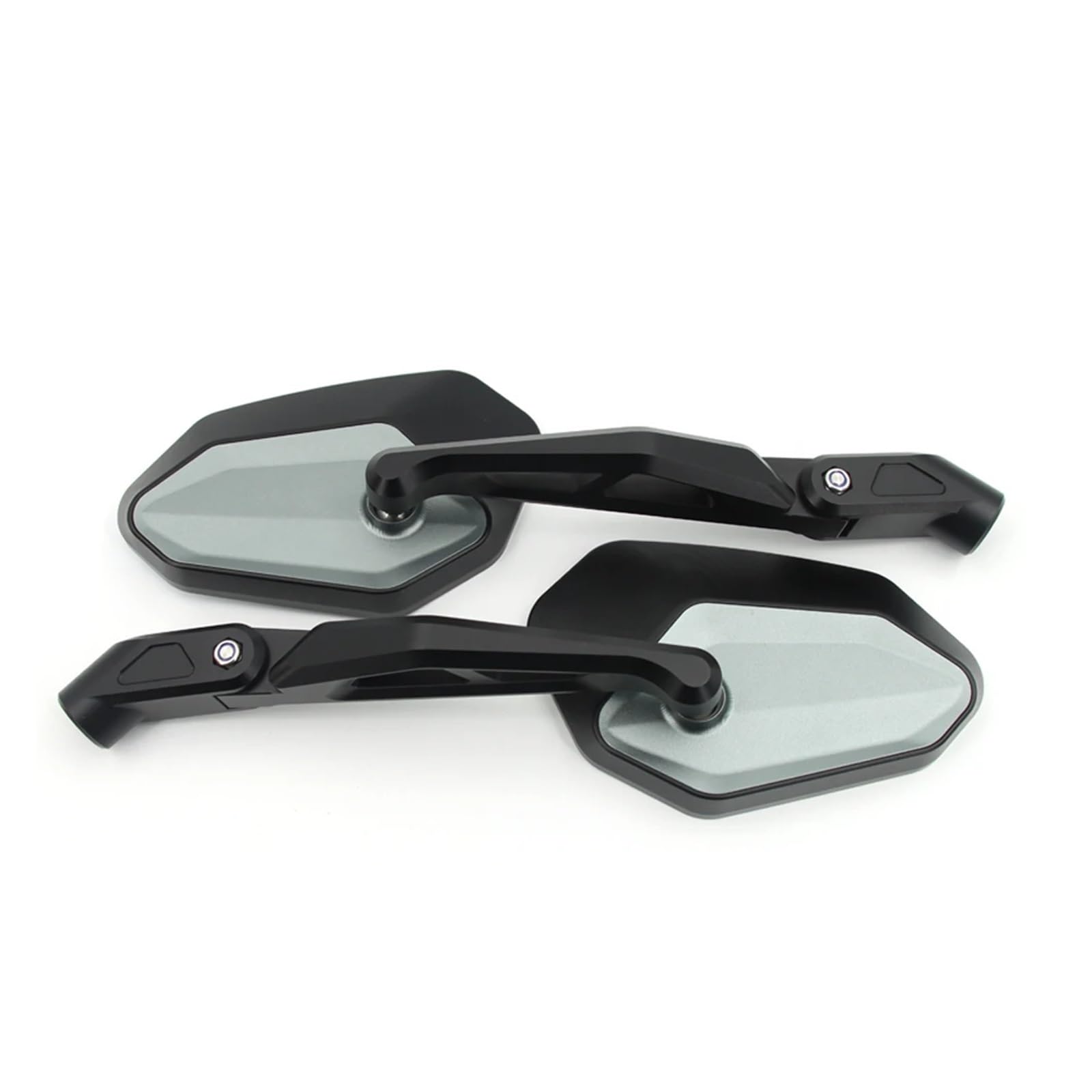Motorrad Rückspiegel Für R1250GS Für R250GS Für ADV Für F850GS Motorrad Rückspiegel Zubehör(Titanium) von Oxektgb