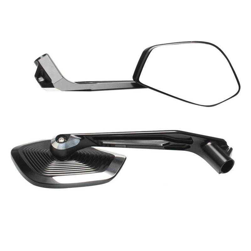 Motorrad Rückspiegel Für R1300GS 2024 R1200 1250 GS Für ADV F900R G310GS S1000XR Motorrad Rückspiegel Einstellbare Rückspiegel(Black A) von Oxektgb