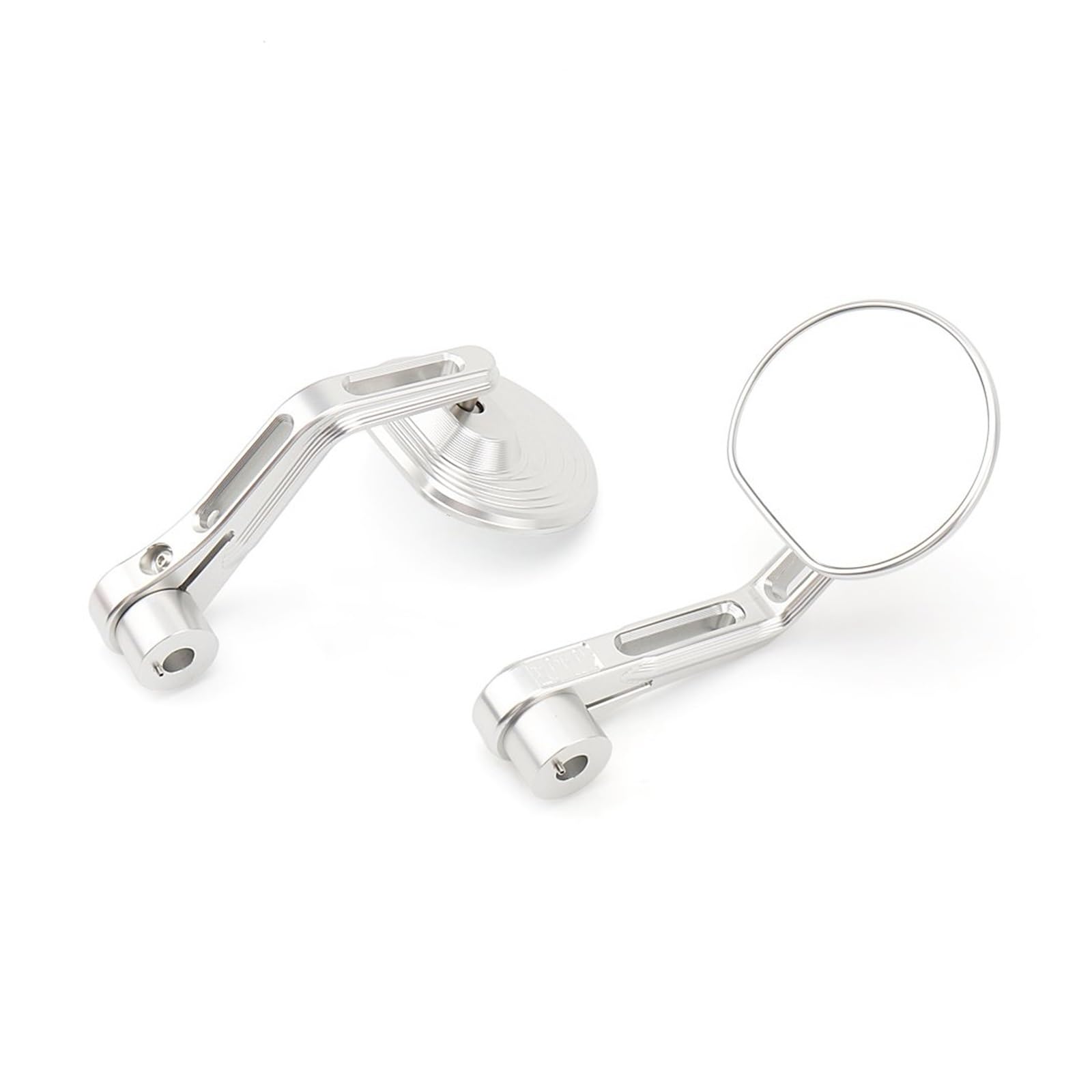 Motorrad Rückspiegel Für RNineT Für RNineT Für Für RNineT Für Scrambler Motorrad Rückspiegel Lenker Spiegel Zubehör(Silver) von Oxektgb